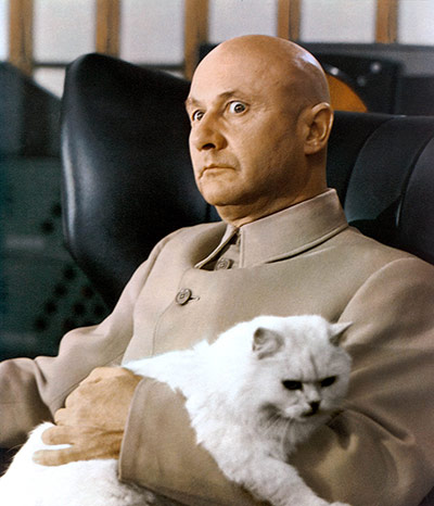 10 Bond Outfits: Donald Pleasence, James Bond, You Only Live Twice
