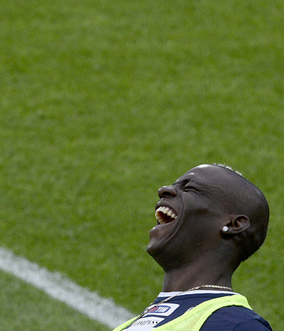 Balotelli: Italy Training Session 