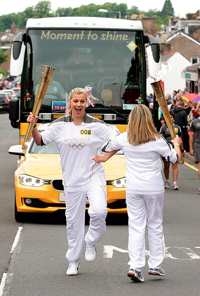 Olympic Torch: Day 34 - Olympic Torch Relay