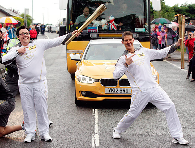 Olympic Torch: Day 34 - Olympic Torch Relay
