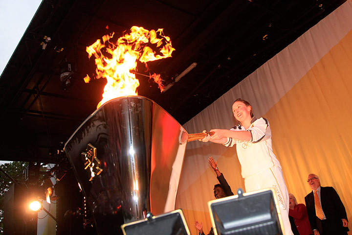 Olympic Torch: Day 34 - Olympic Torch Relay