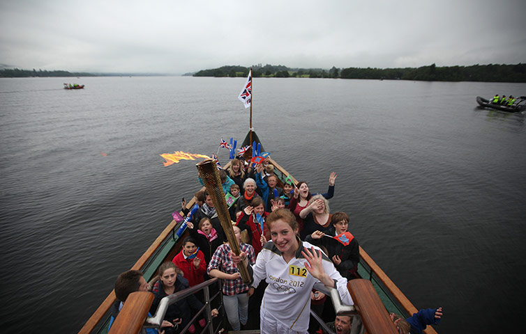 Olympic Torch: Day 34 - Olympic Torch Relay