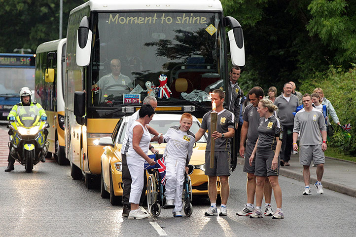 Olympic Torch: Day 34 - Olympic Torch Relay