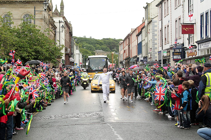 Olympic Torch: Day 34 - Olympic Torch Relay