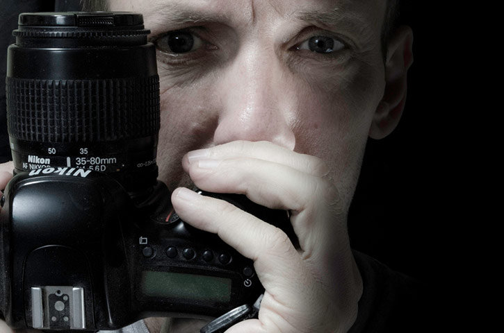 Camera Club: Duncan Gunn participates in the self portraiture assignment