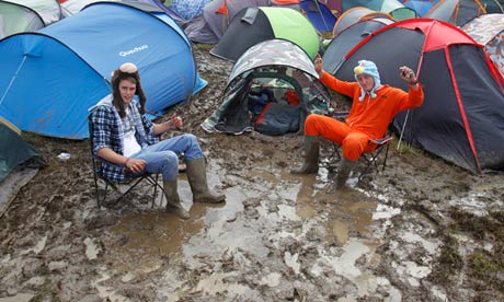 Isle of Wight festivalgoers