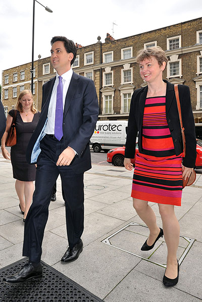 Picture desk live: Labour leader Ed Miliband at Coin Street 