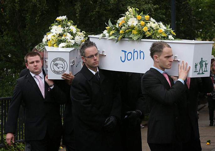 Picture desk live: Funeral the 6 Children killed In house fire, Derby