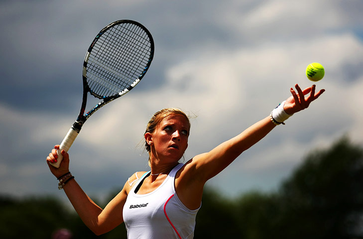 best of the week: Lisa Whybourn serves