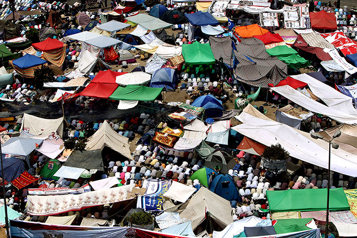 picture desk live update: Thousands of supporters of Muslim Brotherhood