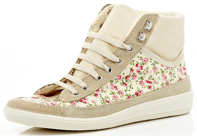 Key trends: english rose: Hi-tops