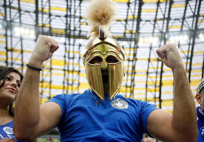 sport: Fan of Greece