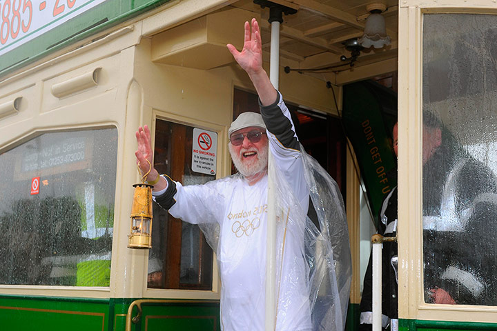 Olympic Torch: Day 35 - Olympic Torch Relay