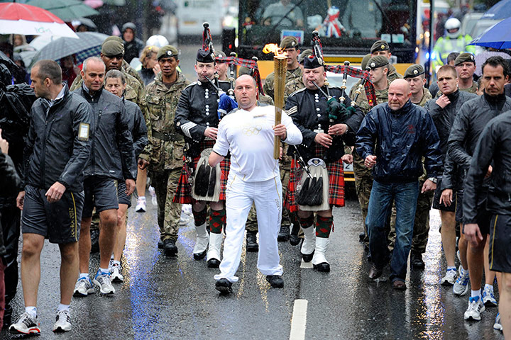 Olympic Torch: Day 35 - Olympic Torch Relay