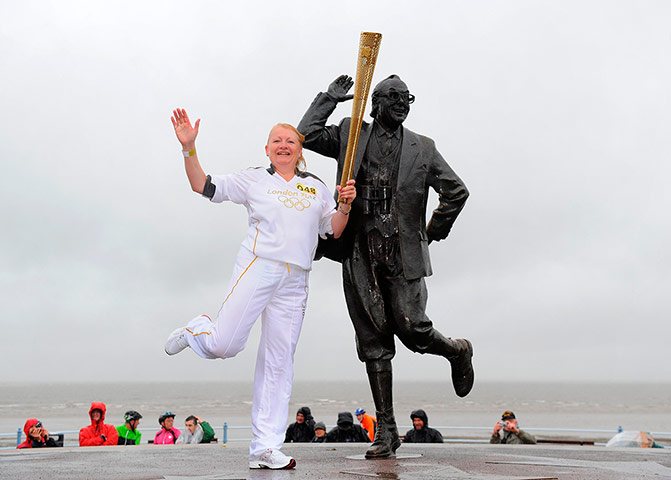 Olympic Torch: Day 35 - Olympic Torch Relay