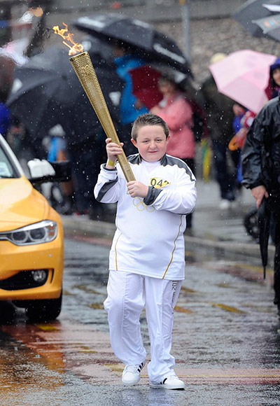 Olympic Torch: Day 35 - Olympic Torch Relay