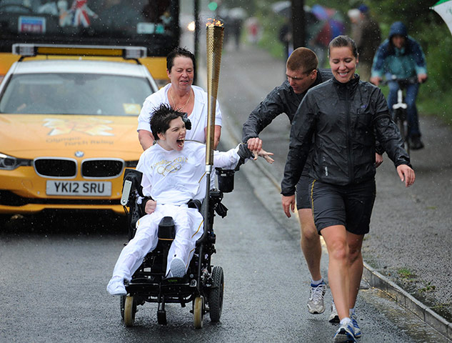 Olympic Torch: Day 35 - Olympic Torch Relay