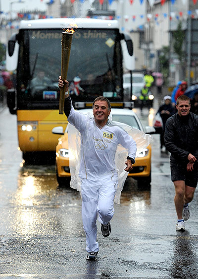 Olympic Torch: Day 35 - Olympic Torch Relay