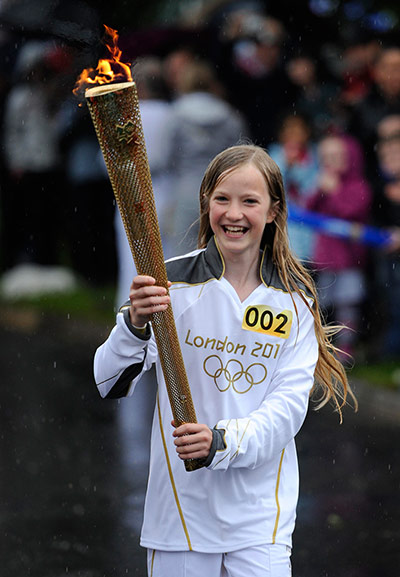 Olympic Torch: Day 35 - Olympic Torch Relay