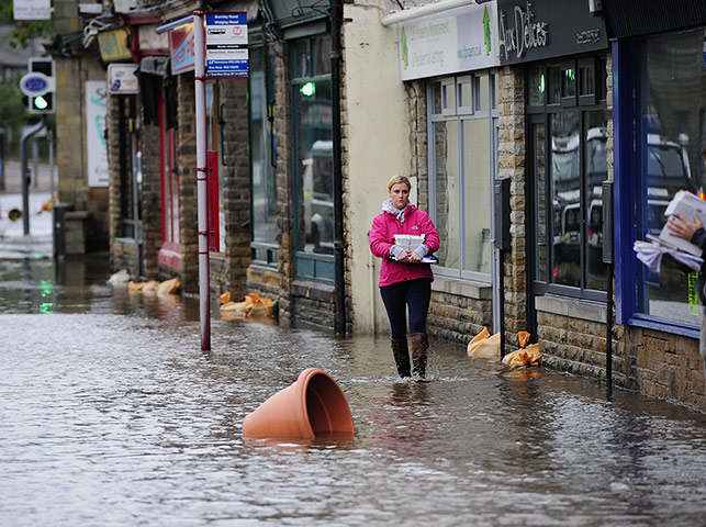 Flash Floods: Near Huddersfield