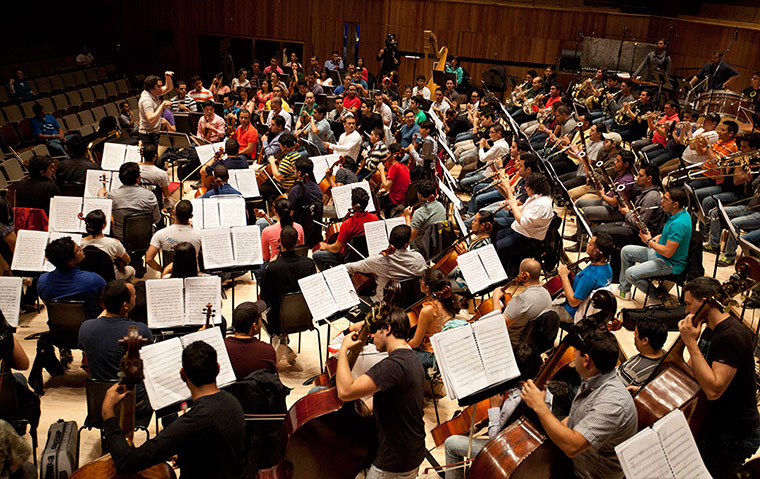 Gustavo Dudamel & the Simon Bolivar Symphony Orchestra in London 2012