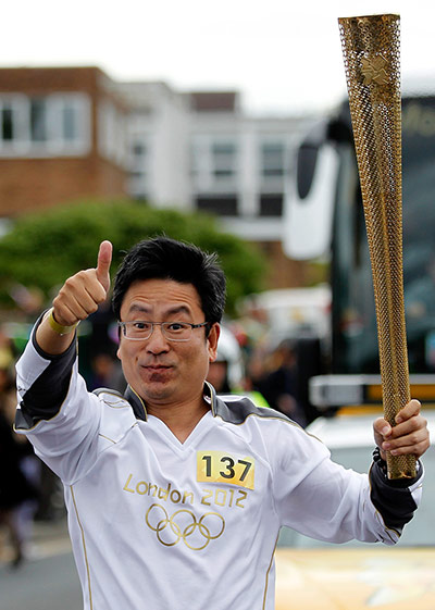 Olympic Torch Relay: Day 36 - Olympic Torch Relay