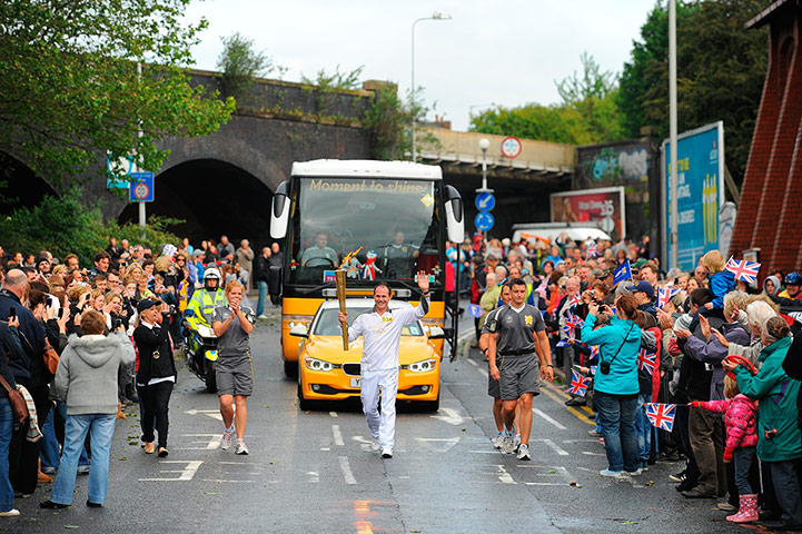 Olympic Torch Relay: Day 36 - Olympic Torch Relay
