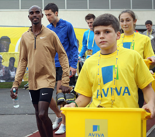 Athletics: Mo Farah