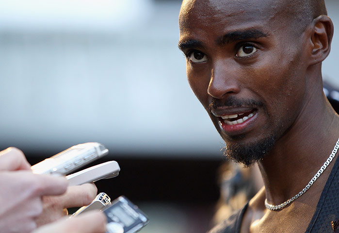 Athletics: Mo Farah