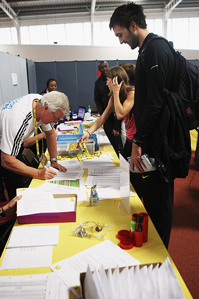 Athletics: Martyn Rooney signs in 