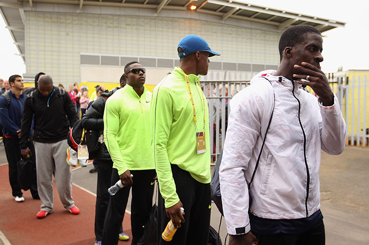 Athletics: Dwain Chambers and Harry Aikines Aryeetey