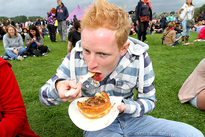 Hackney weekend: Festival goer at BBC Radio 1 Hackney Weekend