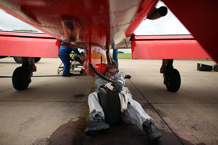 from the agencies: The Red Arrows by Christopher Furlong