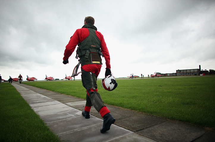 from the agencies: The Red Arrows by Christopher Furlong