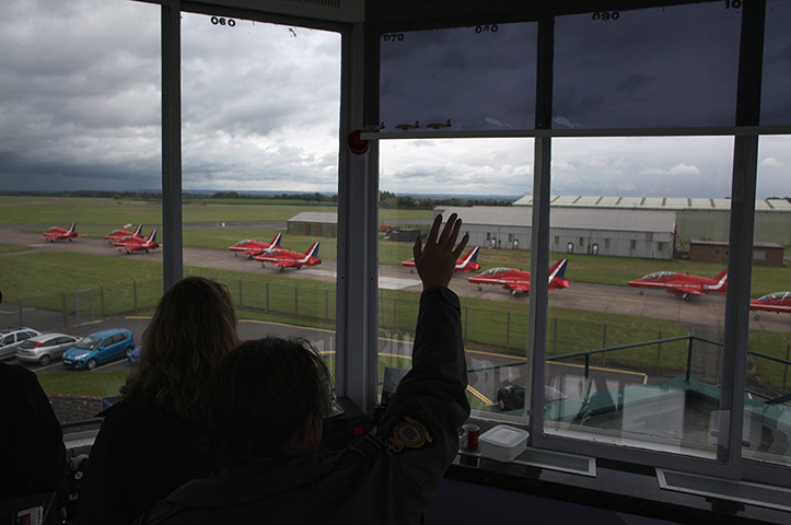 from the agencies: The Red Arrows by Christopher Furlong