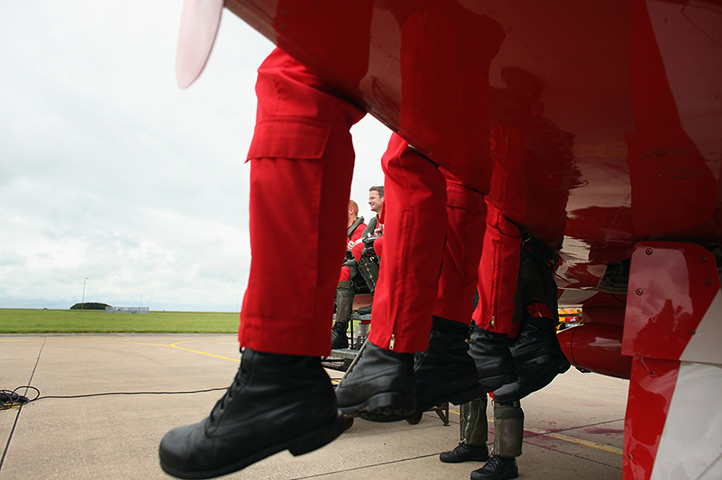 from the agencies: The Red Arrows by Christopher Furlong