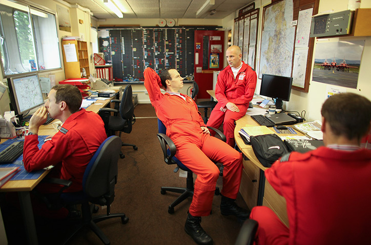 from the agencies: The Red Arrows by Christopher Furlong