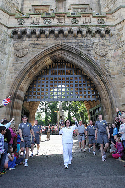 Olympic torch 37: Yolanda Bowler