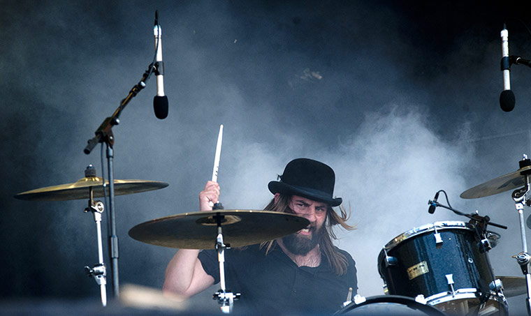 Isle of Wight festival: Matt Hayward of Band Skulls 
