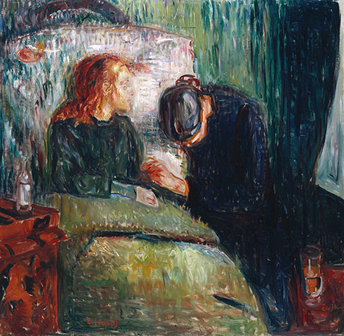 Edvard Munch: The Sick Child 1907 , by Edvard Munch