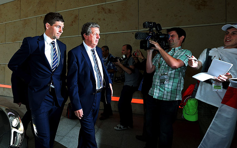 Picture desk live: England Press Conference at Euro 2012