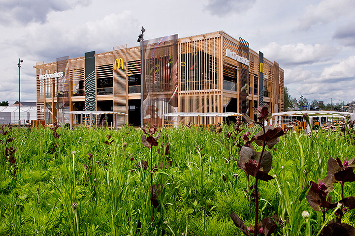 McDonald's Olympic park: McDonald's first sustainable fast food restaurant