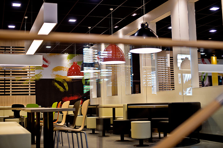 McDonald's Olympic park: Another interior of the Mc Donald's at the Olympic park