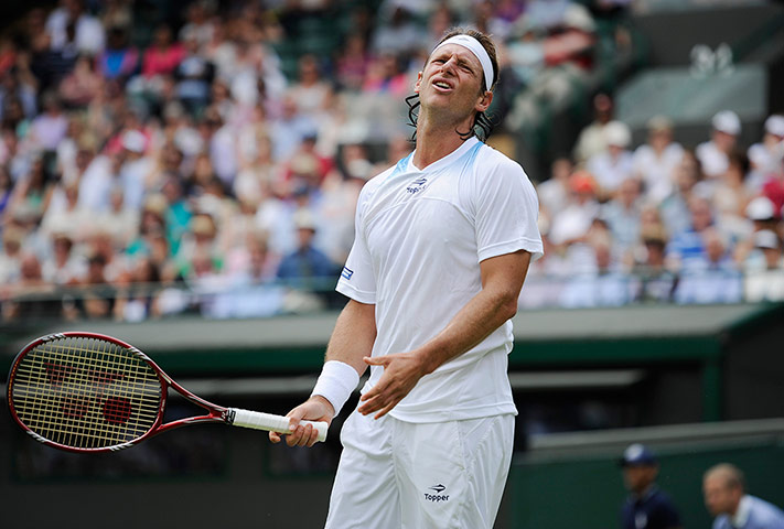 Wimbledon day 1 part 2: David Nalbandian