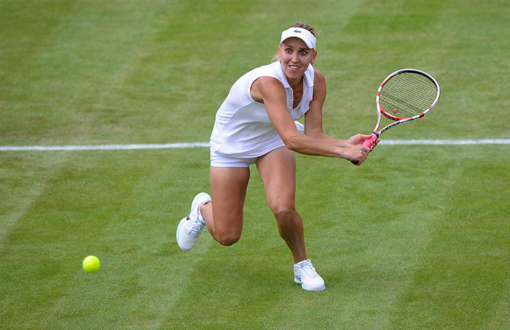Wimbledon Day 1 part 3: Elena Vesnina