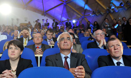 Alistair Darling at the Better Together rally
