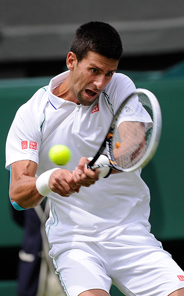 Wimbledon Day 1 part 3: Novak Djokovic