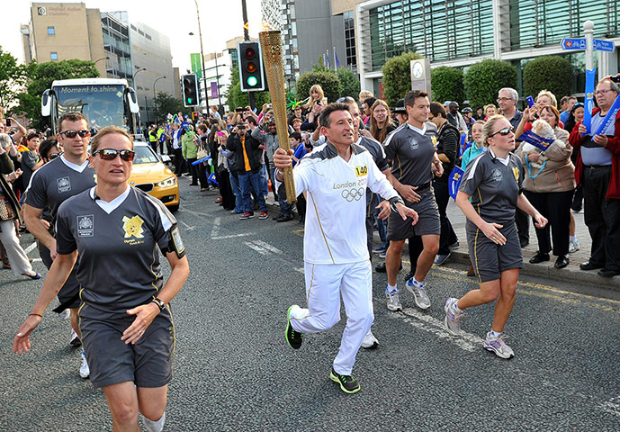 Olympic torch relay: Four time Olympic medal winner Sebastian Coe on the relay in Sheffield