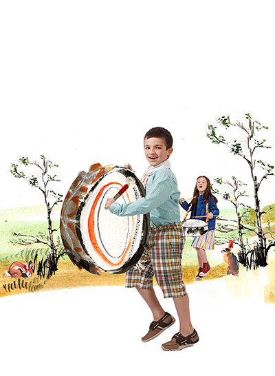 Kids Gallery June: If You Go Down to the Woods Today