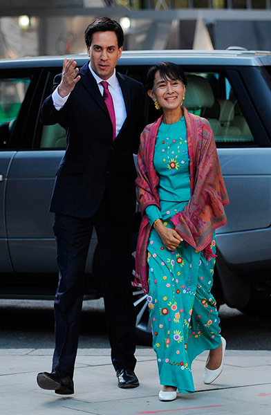 Picture Desk Live: Aung San Suu Kyi visit to UK